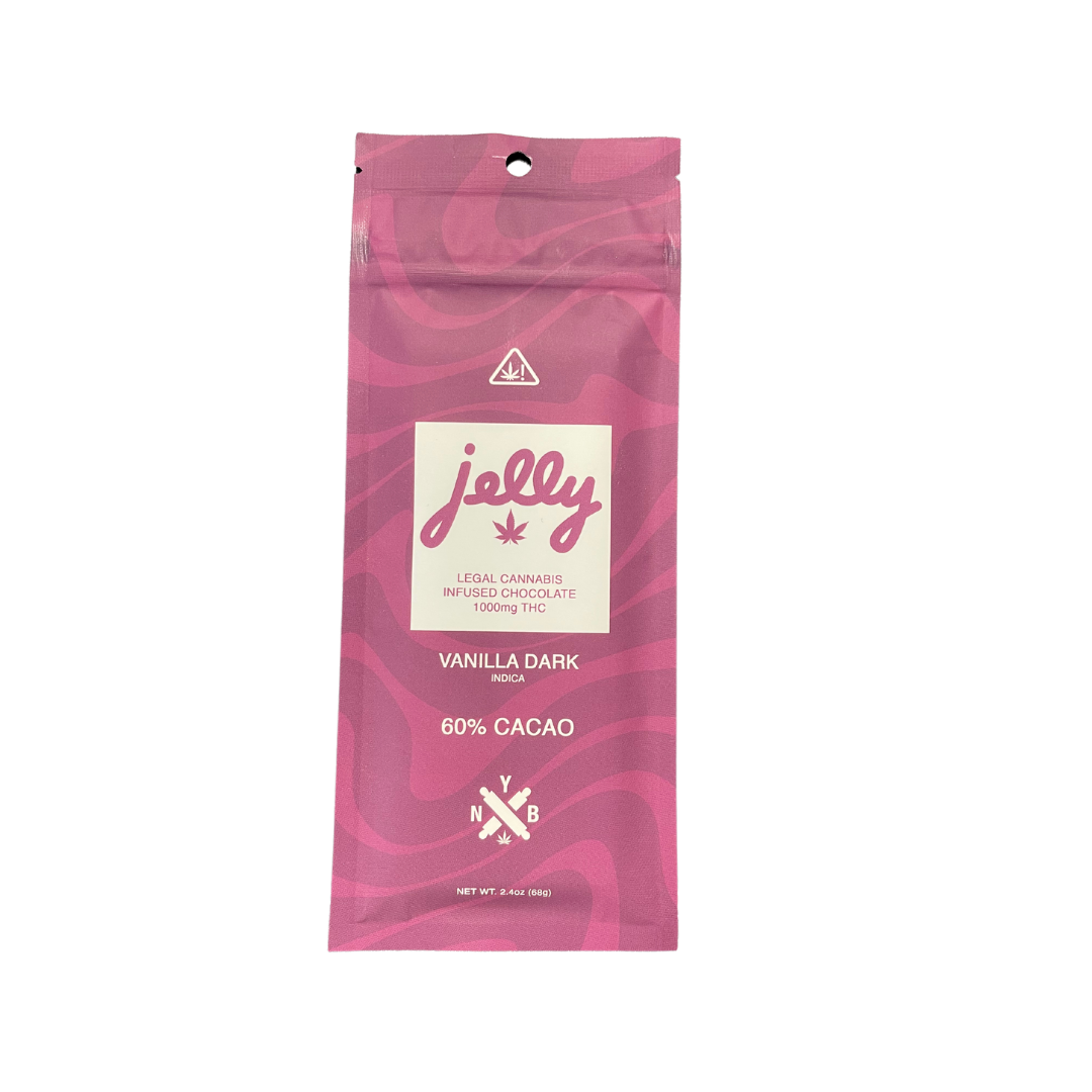 NYB Jelly Chocolate Bars- 1000mg D9 THC
