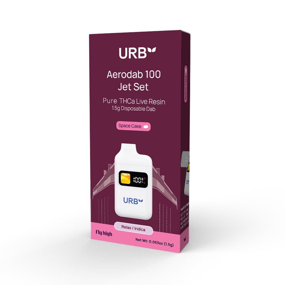 URB Aerodab 100 Jet Set THCa Live Resin 1.5g disposable