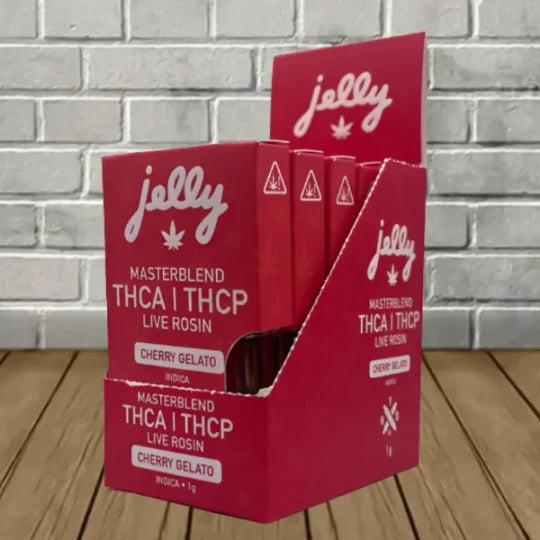 NYB Labs Jelly Live Rosin Masterblend THCa | THCP Vape Cartridges 1g