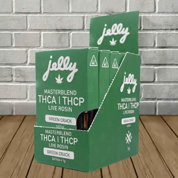 NYB Labs Jelly Live Rosin Masterblend THCa | THCP Vape Cartridges 1g
