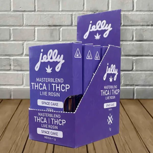 NYB Labs Jelly Live Rosin Masterblend THCa | THCP Vape Cartridges 1g