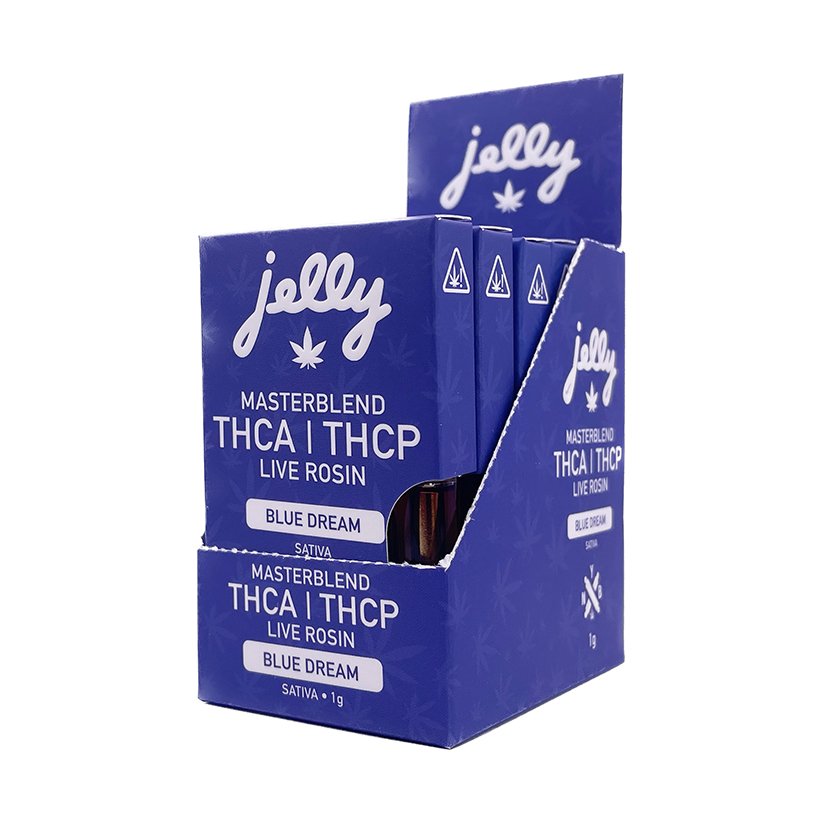 NYB Labs Jelly Live Rosin Masterblend THCa | THCP Vape Cartridges 1g