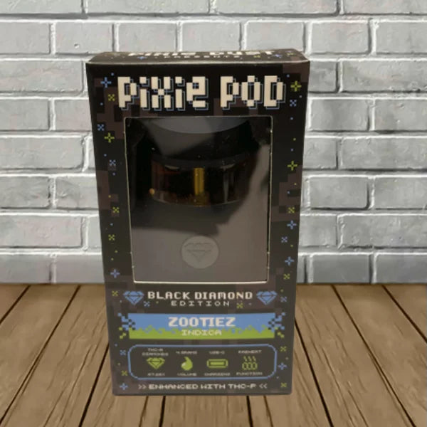 Pixie Dust Pixie Pod THCa + THCP Black Diamond Edition 4g Disposables