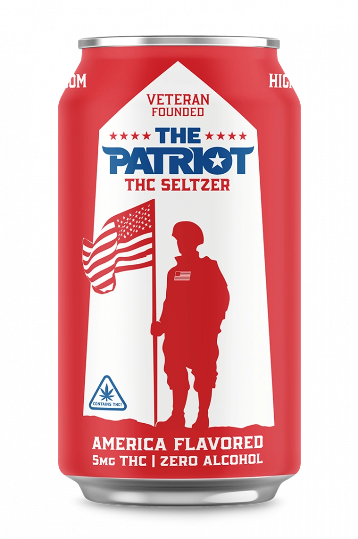 The Patriot THC Seltzer- American Flavored