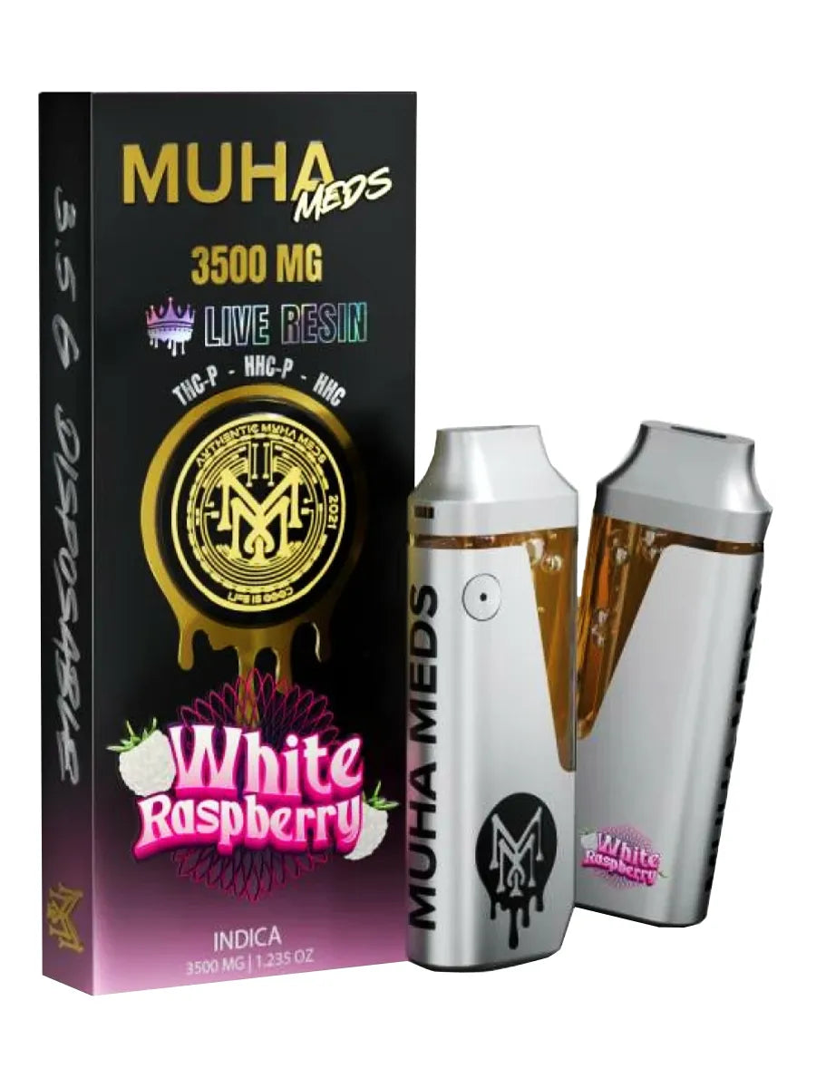 Muha Meds | Live Resin THCP/HHC-P/HHC Disposables- 3.5G