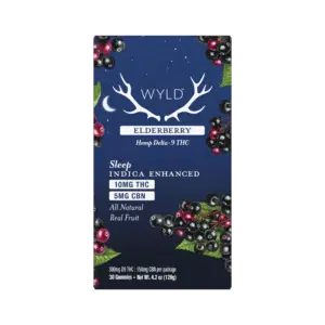 WYLD | Hemp Gummies D9 THC 300mg- 30ct