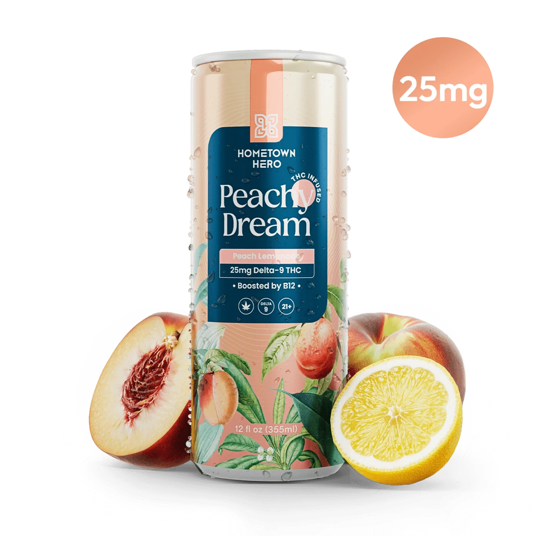 Peachy Dream - 25mg THC Lemonade