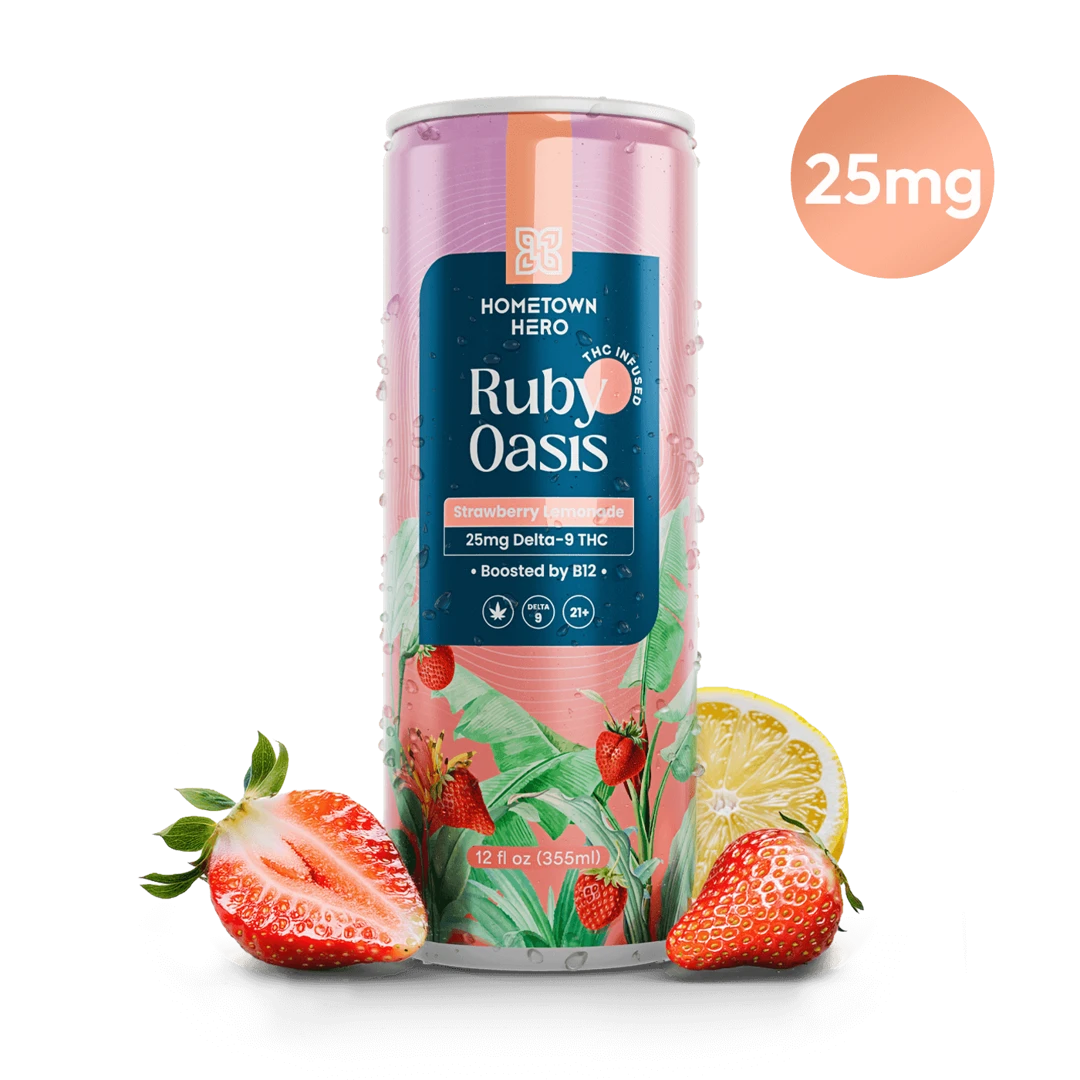 Ruby Oasis - 25mg THC Lemonade
