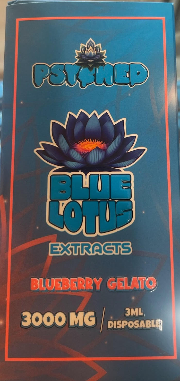 Psyched Blue Lotus Disposable- Blueberry Gelato- 3ml