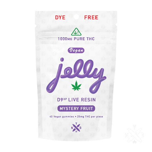 MYSTERY FRUIT - JELLY D9XP LIVE RESIN 1000MG / 40CT / 25MG PER PC