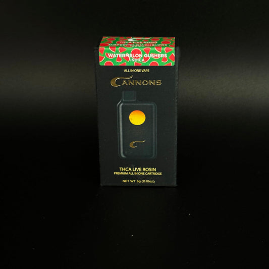 Cannons THCA Live Rosin 3G Disposable