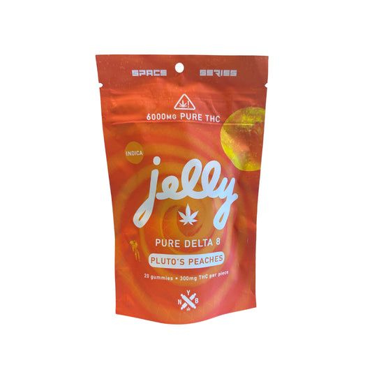 Jelly Space Series Delta-8 Gummies Pluto’s Peaches