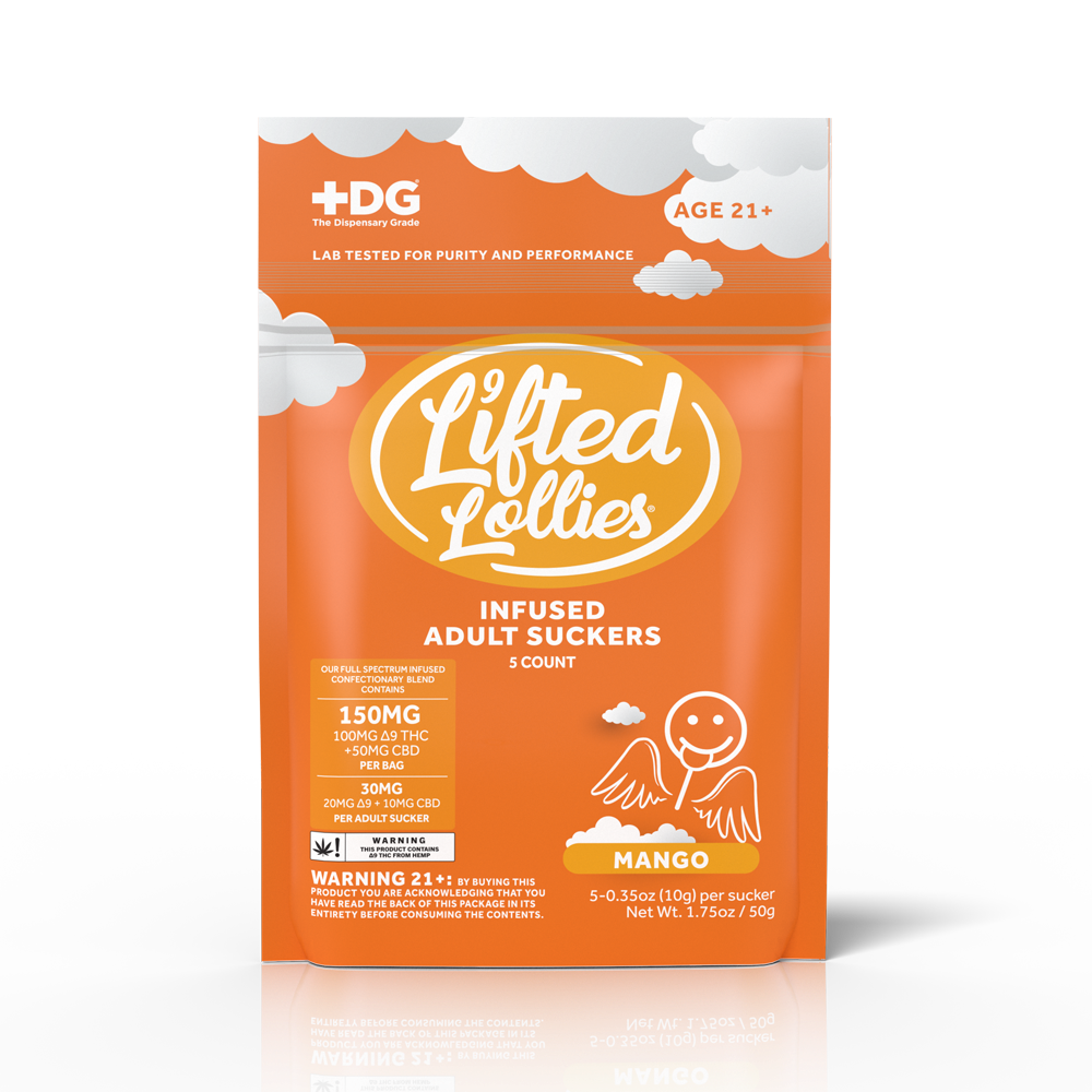 The Dispensary Grade | Lifted Lollies: 150mg Delta 9+CBD