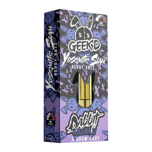 GEEK'D | Full-Spec 0.5 G Vape Cartridge - Berry Rntz : HYBRID