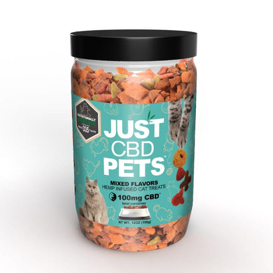 Just CBD Pets- Organic Pet Treats- Cats-Mixed Flavored