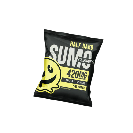 Half Bak'd | SUMO Gummies [2ct] : 420mg Each (Yuzu Citrus)