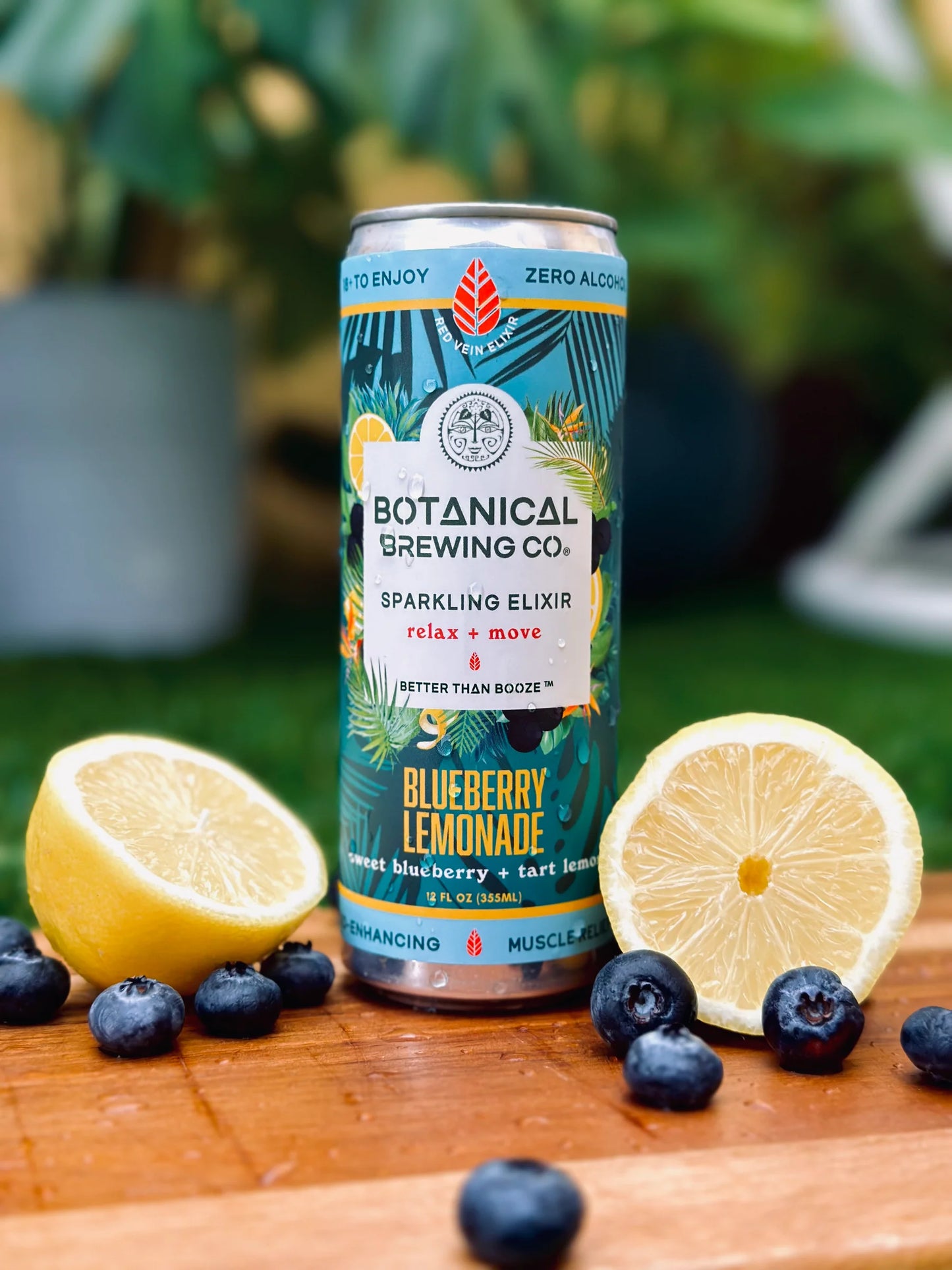 Botanical Brewing Blueberry Lemonade Sparkling Kratom Elixir