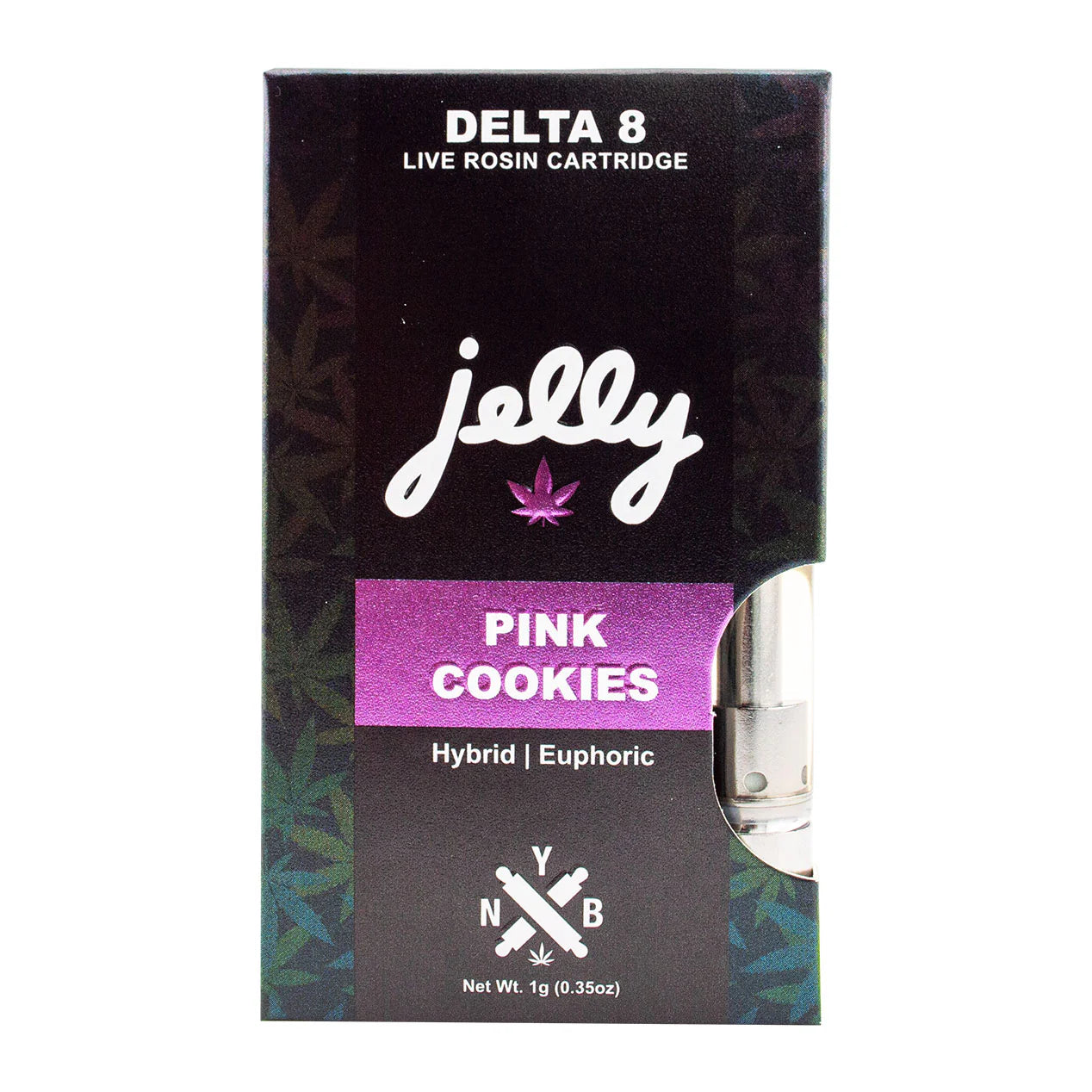 NYB Jelly 1000mg Delta-8 Live Rosin Cartridges