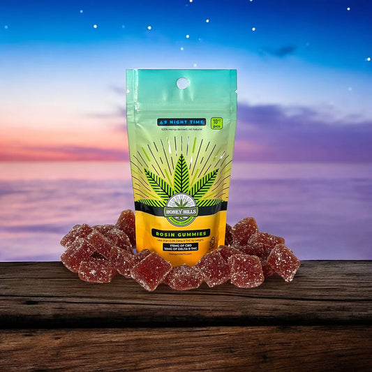 Honey Hills 10mg Delta-9 Rosin Gummies - Night Time