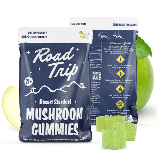 Road Trip | Desert Stardust Gummies (8ct) : Green Apple