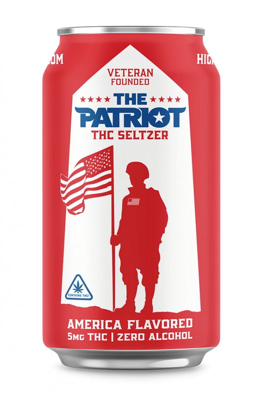 The Patriot THC Seltzer- American Flavored