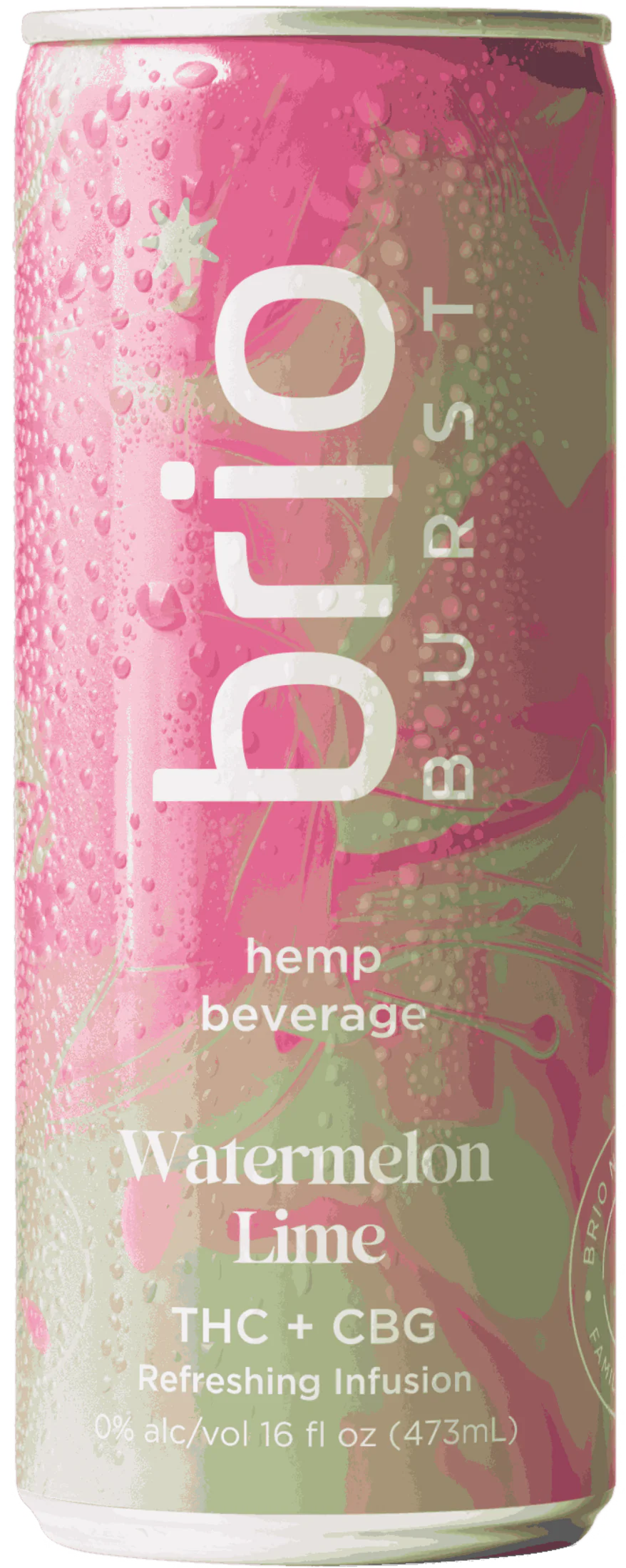 Brio Drink | Burst Watermelon Lime 10mg THC + CBG