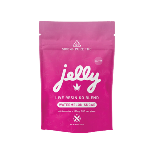 Not Your Bakery Jelly KO Live Resin Blend Gummies- Watermelon Sugar- 40ct