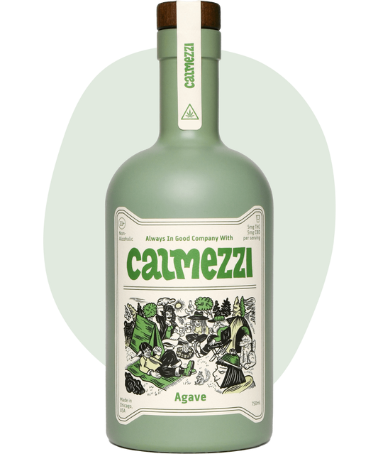 Calmezzi Agave THC+CBD Infused Drink