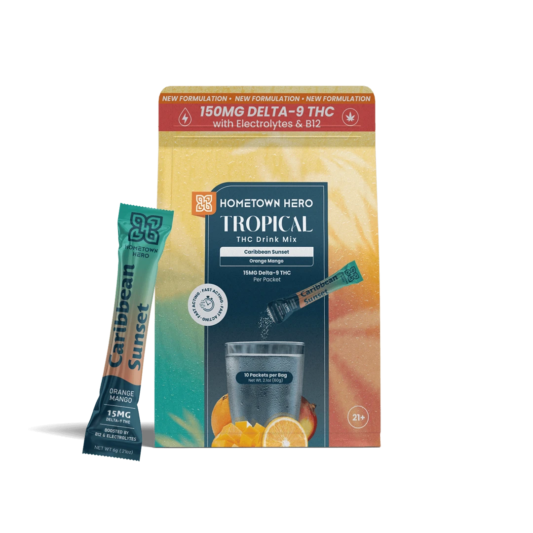 Caribbean Sunset - Tropical THC Drink Mix