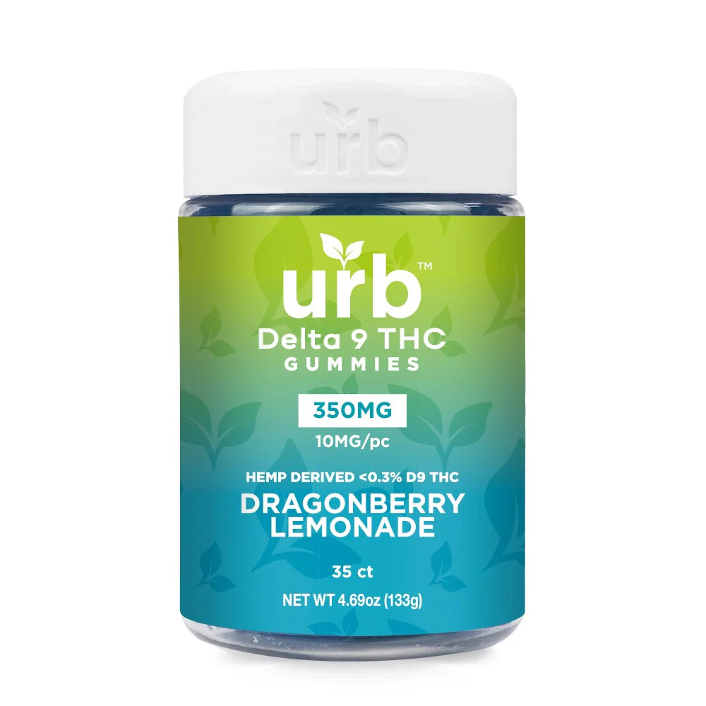 URB D9 THC Gummies 350MG- 35ct