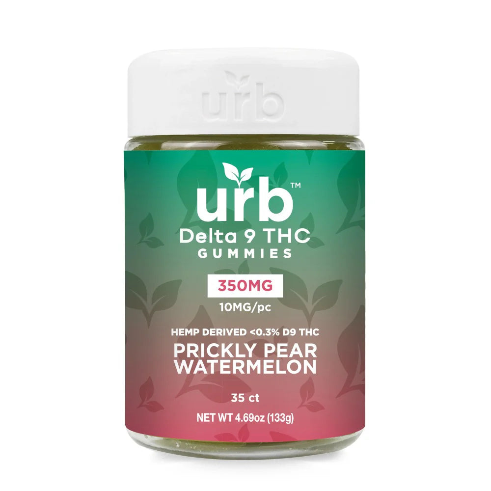 URB D9 THC Gummies 350MG- 35ct