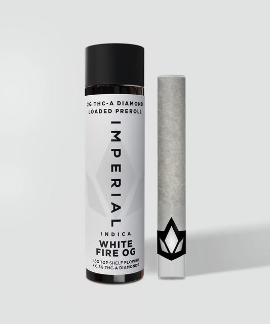 Imperial WHITE FIRE OG 2G THCA LOADED PREROLL