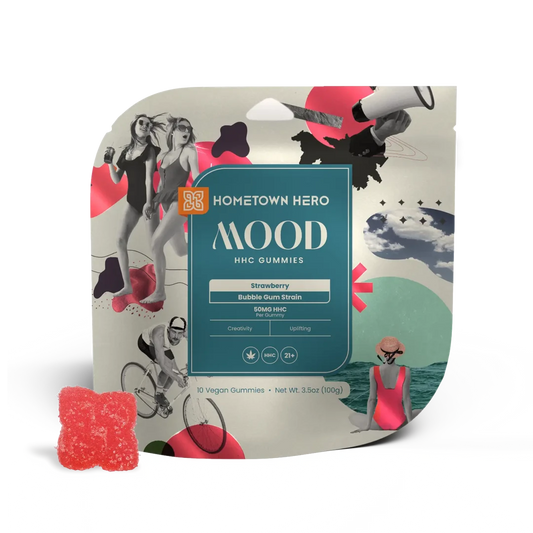 Strawberry - Mood HHC Gummies [INDICA]