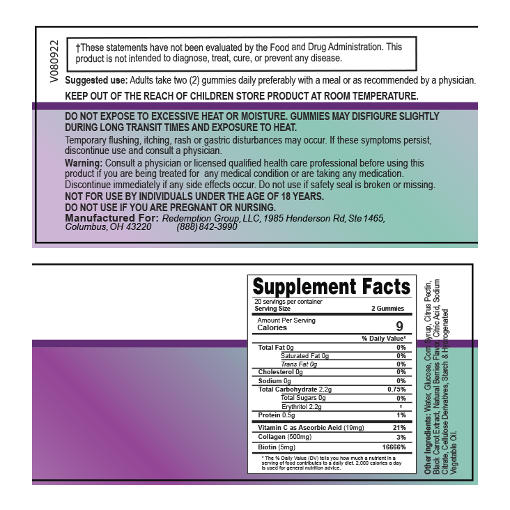 PureKana | Thrive & Shine Gummies For Hair, Skin, And Nails