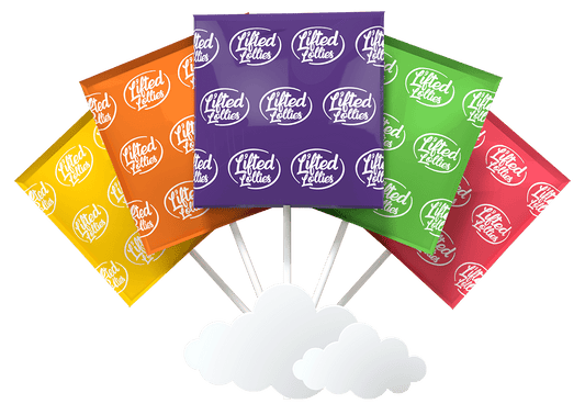 The Dispensary Grade | Lifted Lollies: 150mg Delta 9+CBD