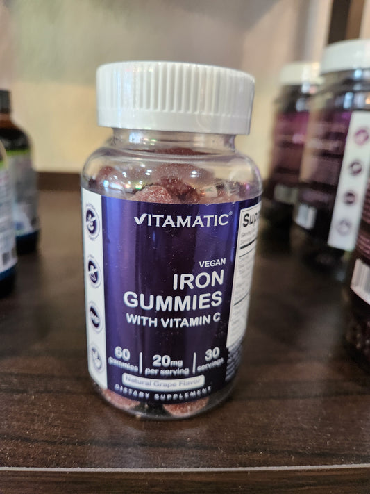 Vitamatic Iron Gummies 60ct