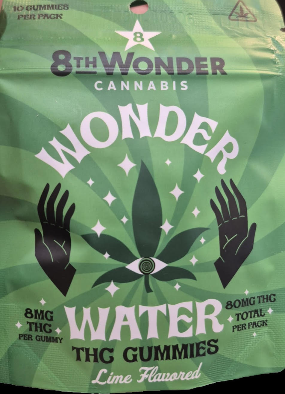 8th Wonder 8mg Lime Gummies - 8mg THC- 10ct